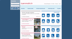 Desktop Screenshot of luzernmobil.ch