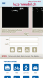 Mobile Screenshot of luzernmobil.ch